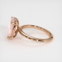 6.62 Ct. Pink Sapphire Ring, 14K Rose Gold 4