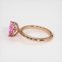 2.02 Ct. Pink Sapphire Ring, 14K Rose Gold 4