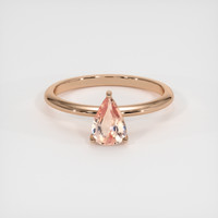 1.14 Ct. Sapphire Ring, 18K Rose Gold 1