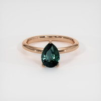 1.16 Ct. Sapphire Ring, 18K Rose Gold 1