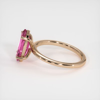 1.95 Ct. Purplish Pink Sapphire Ring, 18K Rose Gold 4