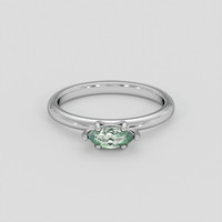 0.50 Ct. Alexandrite Ring, Silver 1