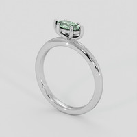 0.50 Ct. Alexandrite Ring, Silver 2