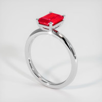 1.91 Ct. Ruby Ring, 10K White Gold 2