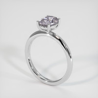 1.32 Ct. Purple Sapphire Ring, 10K White Gold 2