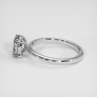 1.32 Ct. Purple Sapphire Ring, 10K White Gold 4