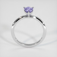 0.89 Ct. Purple Sapphire Ring, 14K White Gold 3