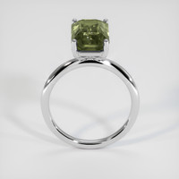 5.02 Ct. Bi Color Sapphire Ring, 14K White Gold 3