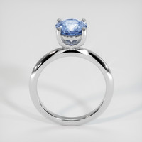 1.85 Ct. Blue Sapphire Ring, 14K White Gold 3