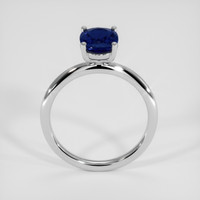 1.49 Ct. Blue Sapphire Ring, 14K White Gold 3