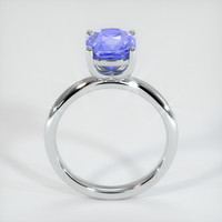 2.13 Ct. Blue Sapphire Ring, 14K White Gold 3