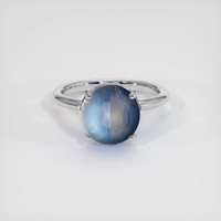 3.48 Ct. Gemstone Ring, 18K White Gold 1