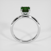1.15 Ct. Green Tsavorite Garnet Ring, 18K White Gold 3