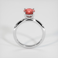1.67 Ct. Padparadscha Sapphire Ring, 18K White Gold 3