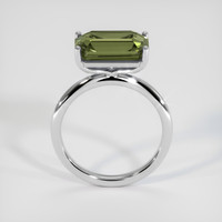 5.02 Ct. Bi Color Sapphire Ring, 18K White Gold 3