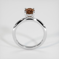 1.07 Ct. Padparadscha Sapphire Ring, 18K White Gold 3