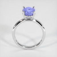 2.57 Ct. Sapphire Ring, 18K White Gold 3