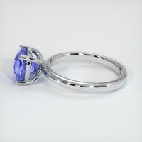 2.13 Ct. Sapphire Ring, 18K White Gold 4