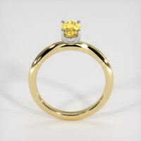 2.11 Ct. Sapphire Ring, 14K White & Yellow 3