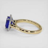 1.92 Ct. Blue Sapphire Ring, 18K White & Yellow 4