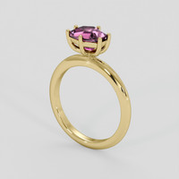 1.63 Ct. Pinkish Purple Spinel Ring, 10K Yellow Gold 2