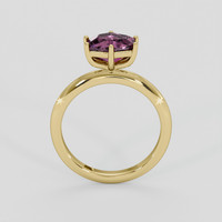 1.63 Ct. Pinkish Purple Spinel Ring, 10K Yellow Gold 3