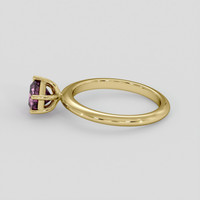 1.63 Ct. Pinkish Purple Spinel Ring, 10K Yellow Gold 4