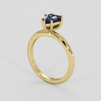 1.32 Ct. Color Change Spinel Ring, 14K Yellow Gold 2