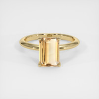 2.94 Ct. Gemstone Ring, 14K Yellow Gold 1