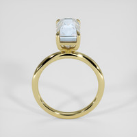 3.37 Ct. Rainbow Moonstone Ring, 14K Yellow Gold 3