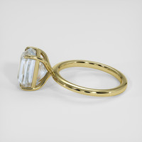 3.37 Ct. Rainbow Moonstone Ring, 14K Yellow Gold 4