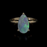 1.35 Ct. Gemstone Ring, 14K Yellow Gold 1