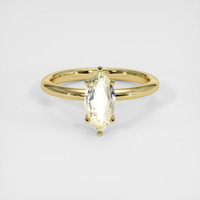 1.26 Ct. Yellow Sapphire Ring, 14K Yellow Gold 1