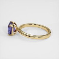 1.66 Ct. Purple Sapphire Ring, 14K Yellow Gold 4