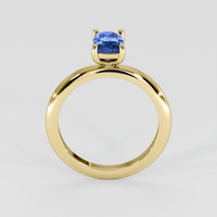 1.54 Ct. Blue Sapphire Ring, 14K Yellow Gold 3