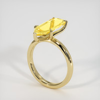 1.88 Ct. Yellow Sapphire Ring, 14K Yellow Gold 2