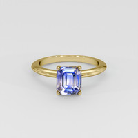 2.53 Ct. Bi Color Sapphire Ring, 14K Yellow Gold 1