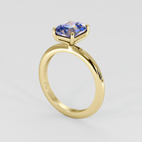 2.53 Ct. Bi Color Sapphire Ring, 14K Yellow Gold 2