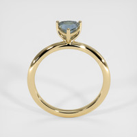 0.88 Ct. Sapphire Ring, 14K Yellow Gold 3