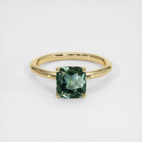 2.10 Ct. Sapphire Ring, 14K Yellow Gold 1