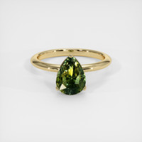 3.01 Ct. Sapphire Ring, 14K Yellow Gold 1