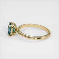 1.26 Ct. Sapphire Ring, 14K Yellow Gold 4