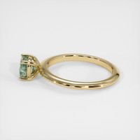 1.07 Ct. Sapphire Ring, 14K Yellow Gold 4