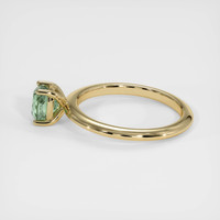 1.12 Ct. Sapphire Ring, 14K Yellow Gold 4