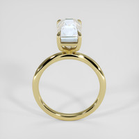 3.37 Ct. Rainbow Moonstone Ring, 18K Yellow Gold 3