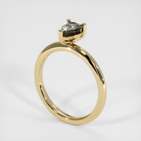 0.68 Ct. Gemstone Ring, 18K Yellow Gold 2