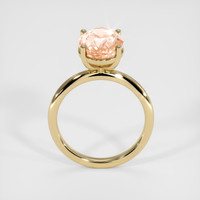 5.03 Ct. Padparadscha Sapphire Ring, 18K Yellow Gold 3