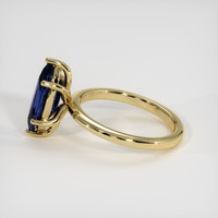 2.00 Ct. Sapphire Ring, 18K Yellow Gold 4