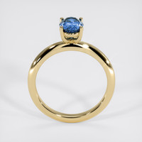 1.17 Ct. Blue Sapphire Ring, 18K Yellow Gold 3