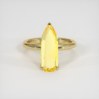 1.88 Ct. Yellow Sapphire Ring, 18K Yellow Gold 1